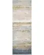 Cavett CAV09 Blue/Beige 5'3"x7'6" Area Rug