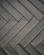 Celine Black Glazed Porcelain Tile 2.5"x12" Tile