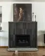 Celine Black Glazed Porcelain Tile 2.5"x12" Tile