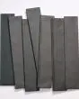Celine Black Glazed Porcelain Tile 2.5"x12" Tile