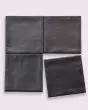 Celine Black Glazed Porcelain Tile 4"x4" Tile