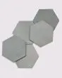 Celine Blue Glazed Porcelain Tile 4.5"x4" Tile