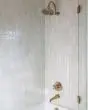 Celine Glossy White Glazed Porcelain Tile 2"x6" Tile