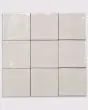 Celine Glossy White Glazed Porcelain Tile 4"x4" Tile