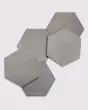 Celine Greige Glazed Porcelain Tile 4.5"x4" Tile