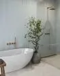 Celine Matte White Glazed Porcelain Tile 2.5"x12" Tile