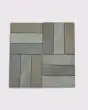 Celine Sage Glazed Porcelain Tile 2"x6" Tile
