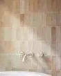 Celine Taupe Glazed Porcelain Tile 2"x6" Tile