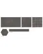 Charlotte Nero Satin Porcelain Tile
