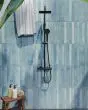 Chroma Sky Glazed Porcelain Tile 2"x18" Tile