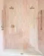 Cloe Pink Glazed Ceramic Tile 2.5"x8" Tile