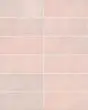 Cloe Pink Glossy Glazed Ceramic 2.5"x8" Field Tile