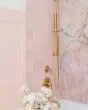 Cloe Pink Glazed Ceramic Tile 5"x5" Tile