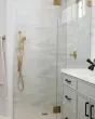 Cloe White Glazed Ceramic Tile 2.5"x8" Tile