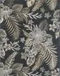Dahlia 1408 Ivory/Brown Tropical Bouquets Area Rug