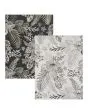 Dahlia 1408 Ivory/Brown Tropical Bouquets Area Rug