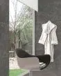 Daima Anthracite Marble Porcelain Tile