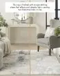 Desire DSR04 Ivory Grey Blue Area Rug