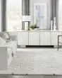 Dreamy Shag DRS03 Ivory/Grey Area Rug