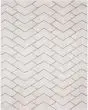 Dreamy Shag DRS03 Ivory/Grey Area Rug