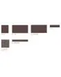 Earthen Marron Matte Porcelain Tile