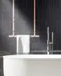 Fence Nero Glossy Ceramic Tile
