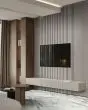 Acoustic Wood Slat Wall Panel Fog
