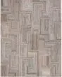 Forsyth Park Cloverdale Beige Steel 5'3"x7'10" Area Rug