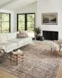 Georgie GER-06 Bordeaux/Antique Area Rug