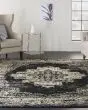 Grafix GRF14 Black Area Rug