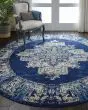 Grafix GRF14 Navy Blue Area Rug
