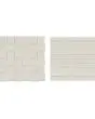 Grasscloth 2.0 Ivory Porcelain Tile