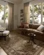 Haywood HYD-03 Moss/Charcoal Area Rug