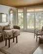 Henley HNY-01 Ivory/Brown Area Rug