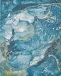 Illusions 6225 Teal Area Rug