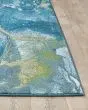Illusions 6225 Teal Area Rug