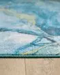 Illusions 6225 Teal Area Rug