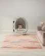 Imagination IMA12 Pink Multicolor Area Rug