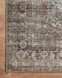 Jules Jul-05 Lagoon/Brick Area Rug