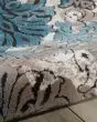 Karma KRM05 Ivory/Blue Area Rug