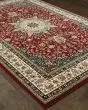 Kashan 119n Red/Ivory Area Rug