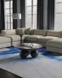 Kawai 8984F Blue/Gray Area Rug