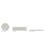 Kensington Bamboo Glossy Ceramic Tile