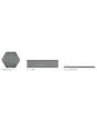 Kensington Charcoal Glossy Ceramic Tile