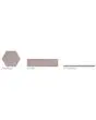 Kensington Petal Glossy Ceramic Tile