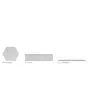 Kensington Silver Glossy Ceramic Tile