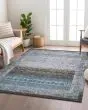 Karaj KJ7 Blue Area Rug