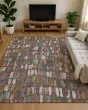 Kenner KN5 Chocolate Area Rug