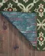 Latitude 1904k Grey/Orange Area Rug