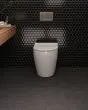 Le Cafe Black Porcelain 2" Hexagon Mosaic Tile 2"x2" Hexagon Mosaic Tile
